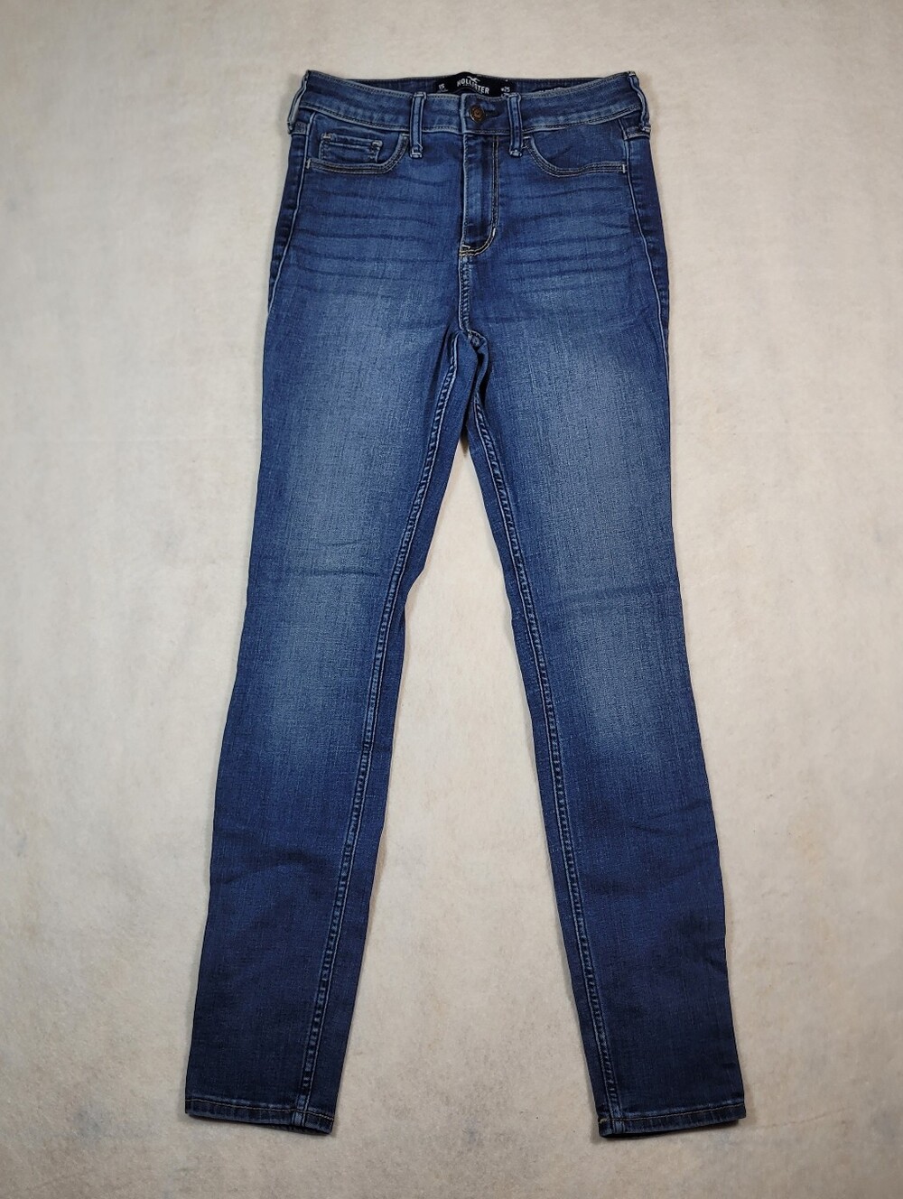 Hollister Jeans 1S High Rise Super Skinny Stretch Sz 25 x 28